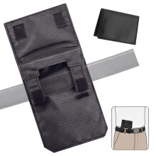 Belt Wallet Slim Quick Access Bag, Waist Pack Money Wallet, Portable Invisible Nylon Purse, Quick Access Waist Wallet, Money Belt Pouch, for ID Passp
