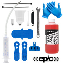 epic Bleed Kit for Shimano Brakes & Mineral Oil | Fits Deore, XT, SLX, XTR, Saint, 105, Ultegra, GRX, Dura-Ace | for MTB, Gravel & Road Brakes (1 Litr