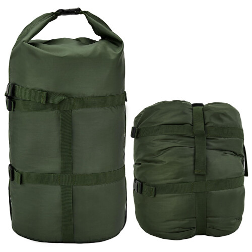 MOOCY Compression Stuff Sack, 24L, Green, 1 Pack