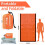 Deecam Emergency Sleeping Bag 4 Pack, Mylar Thermal Bivvy Bag for Camping 5