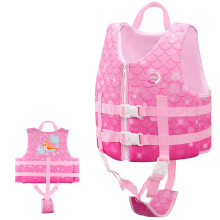 OSHYLE Swim Vest for Kids Toddler Floaties Vest with Safety Strap Buoyancy Aid (WB-MM, M(3-6))