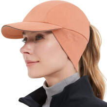 GADIEMKENSD Winter Fleece Hats Reflective Ponytail Hat for Women Baseball Caps with Earflap Drop Down Ear Warmer Men Skull Cap Beanie with Visor Cold