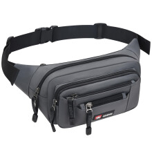 AirZyx Bumbag Fanny Pack for Women Men Waterproof Waist Pack Plus Size with 6 Zipped Pockets Bum Waist Bag for Dog Walking Climbing Hiking Travel Out
