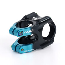 FOMTOR Bike Stem 31.8x35mm Short MTB Stem 0 Degree Handlebar Riser Ultra-Light CNC Aluminum Alloy Handlebars Clamp for Mountain Bike, Road Bikes, MTB