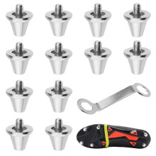 12Pcs Metal Studs Football Boots for Nike, 13/15 mm Alloy Replacement Studs