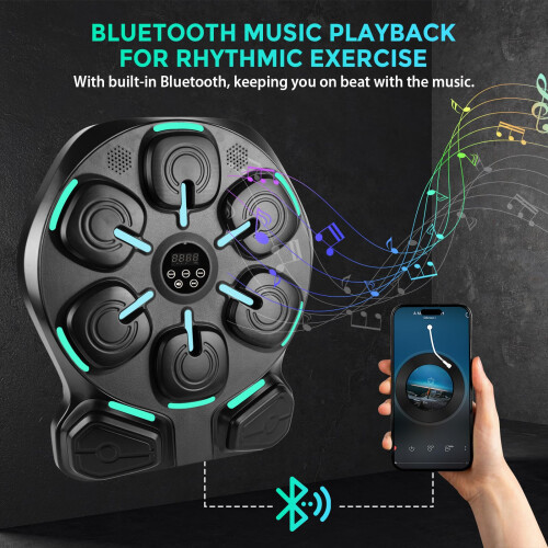 Smart Music Boxing Machine, Musical Sounding Boxing Punch Machine 2