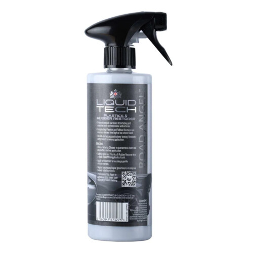 Liquid Tech Car Care - Plastics & Rubber Restorer - 500ml 1