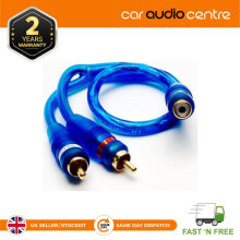 In Phase IP2M RCA Splitter Lead 2 Male to 1 Female