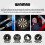 winmau WINMAU Prism Alpha Solar Design Dart Flight Packs - 3 sets per pack (9 flights in total) (Plain Mixed) 6
