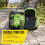 Optimum Optimum Nitebrite Hi Vis Waterproof Cycling Backpack 25L 4