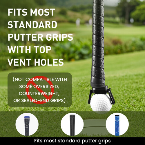 Golf Ball Retriever Pick Up Grabber Picker Upper for Putter (9 Pack) 2