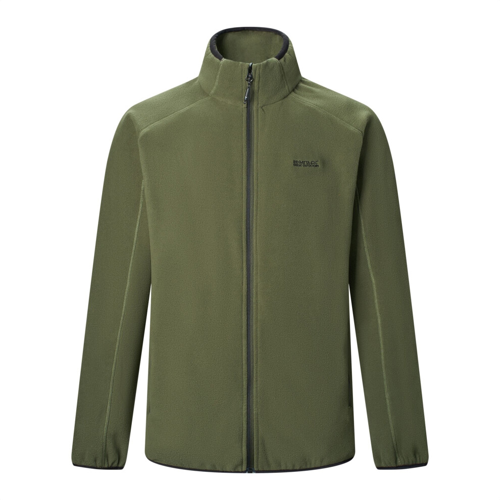 Regatta (3Xl, Dark Khaki) Mens Hadfield Full Zip Fleece Jacket