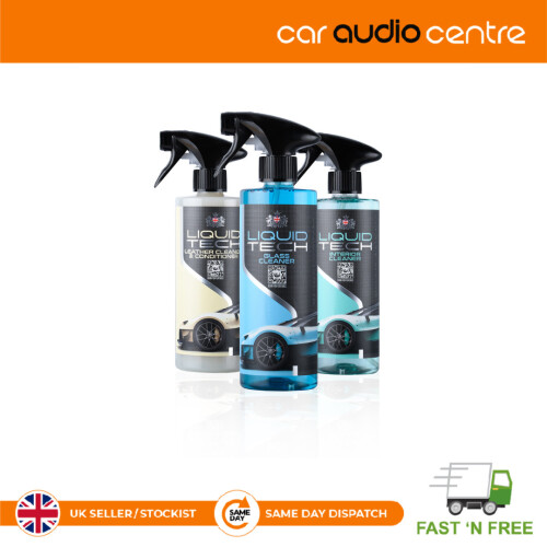 Liquid Tech Interior Detailing Pack: Glass, Interior, Leather All You Need! 1