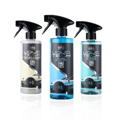 Liquid Tech Interior Detailing Pack: Glass, Interior, Leather All You Need! 2