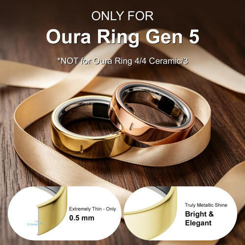 4 Pack Ultra-Thin Cover Compatible for Oura Ring Gen 5, Charging Directly 1