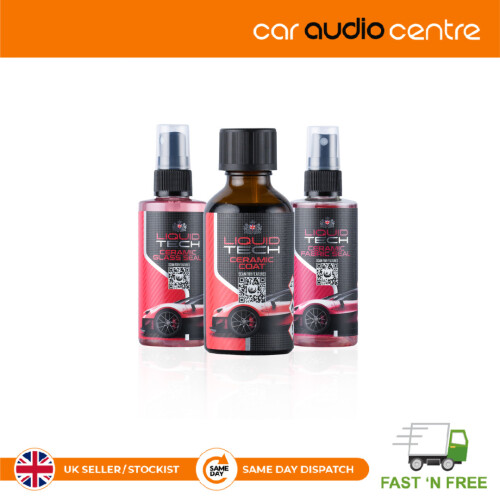 Complete Ceramic Coating Protection Pack: Body, Glass, Interior! 3 Year Protect! 1