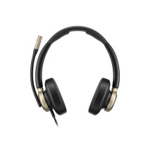 Fone de ouvido com fio - HP - Mission 825 Stereo USB - Estéreo - Conexão USB - Preto