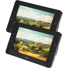 Leitor DVD Portátil - Denver - MTW-1098 - 10'' - Dois ecrãs - Controle Remoto Incluído
