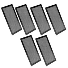 6 Szt. Magnetyczna Osłona Kratki Podłogowej 5.5x12", Bloker PVC, Kontrola Przeciągów, Wydajność HVAC, Dekoracja Domu