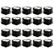 20Pcs Air Fryer D-Shaped Shaft Knob Replacement Parts for Oven Stove Button, Pressure Cooker Knob Timer Control