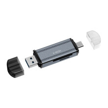 Kaartlezer voor Camera'S, -Kaarten, TF-Kaarten, 2-in-1 Multifunctionele USB 3.0 High-Speed Kaartlezer voor Mobiele Telefoons