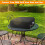 Grill Protector for 17" Tabletop Gas Grill Without Hood Waterproof, Windproof for Grill Protector 2
