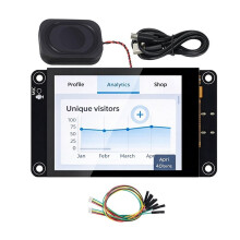 Tela ESP32 ESP32-S3 CYD de 2,8 Polegadas com Resolução de 240x320 e Tecnologia IPS Touch Screen, Microcontrolador Dual-Core de 32 Bits e 240 MHz com