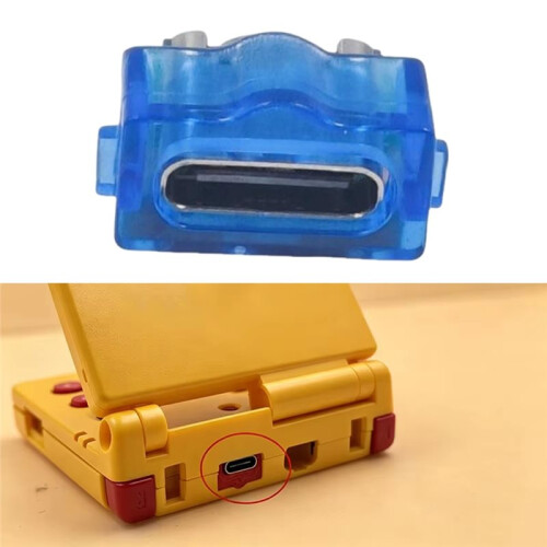 Module de Port de Chargement USB-C pour Game Boy Advance SP ( SP) - Charge Rapide - Installation Facile C 1