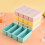 4Pack 4Cavity Silicone Long Ice  Tray with Lid - Eco-Friendly Ice Stick Maker for 8