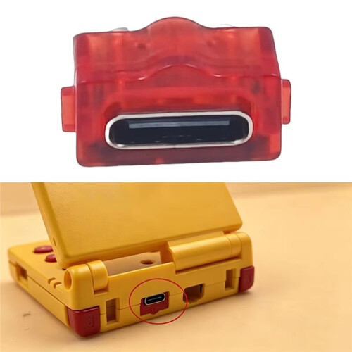 USB-C Charging Port Mod for  SP Game Boy Advance SP Type-C Upgrade Fast Charging Easy Installation B 2