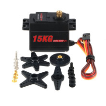 15KG Digitale Servo Metalen Tandwiel Micro-Type Servo Digitale Motor Servo 135 voor RC Auto Robot Boot Vliegtuig