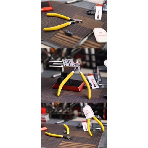 HM-105 Ultra Thin Single Blade Scissors Pliers Photo-Etch Cutting Nippers for Model  and DIY Projects 1