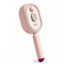 Electric Mist Air Cushion Massage Hair Brush, Self-Cleaning Anti- Hair Care Comb