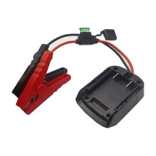 Emergency Igniter Jump for 14.4V/18V 12AWG Power Tools with 30A Fuse- Alligator Clip Cable