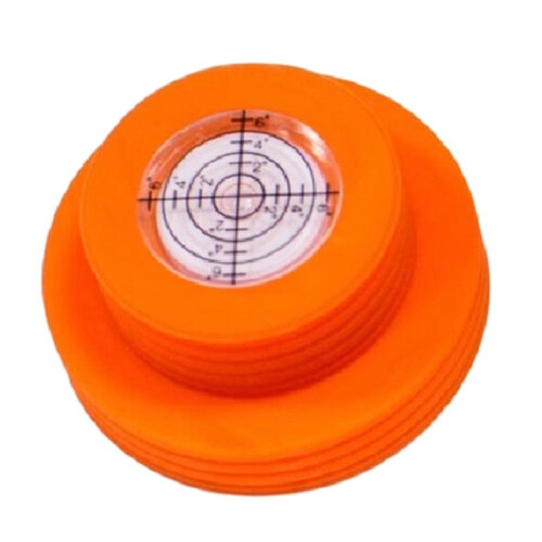 LP Disc Stabilizer Universal Silicone LP Recording Stabilizer with Level Stabilizer Clamp for Vinyl Record Turntable A