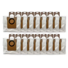Lot de 16 Sacs à Poussière pour Aspirateurs Robots pour  5C / OV42CN H50 / OV43GB H50 PRO / OV42GL / PV31CN / OV31GL (Pièces de Rechange)