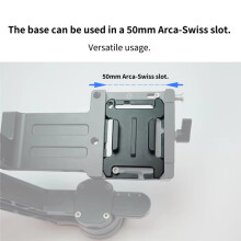 Ryggsäcksremfäste för 13 50 mm Arca-Swiss Till Actionkamerafäste Snabbmontering Demontering Tillbehör