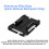 Backpack Strap Mount Base for  13 50mm Arca-Swiss to Action Camera Mount Quick Assembly Disassembly Accessories 3