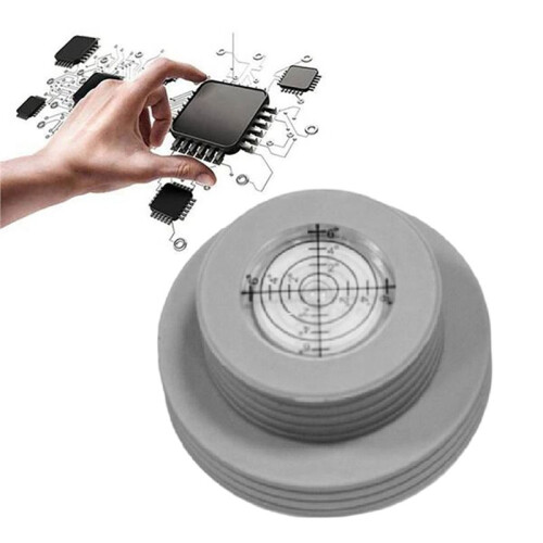 LP Disc Stabilizer Universal Silicone LP Recording Stabilizer with Level Stabilizer Clamp for Vinyl Record Turntable B 2