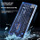 M.2 NVME NGFF Dual Protocol SSD Case RGB Light 10Gbps PCIe SSD Enclosure USB 3.2 Gan2 Type C Clear Hard Disk Box 4