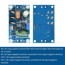 - Step-Down Module 20-140V to 9V 5A Adjustable Output Low Ripple Buck Converter Module 9V