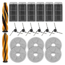 Replacement Parts Kit for MOVA V70 Ultra Robot Vacuum - Includes Roller Brushes, Mop Pads, HEPA Filters & Side Brushes