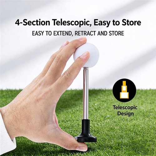 Telescopic  Swing Trainer Face Aligner  Alignment Stick Swing Direction Indicator Practice Training Aid 2