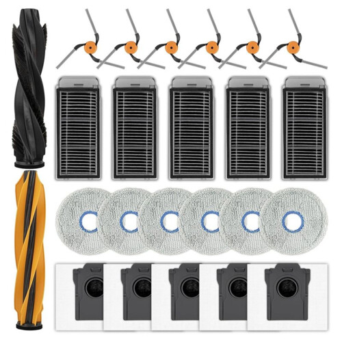 For  X60 Pro Ultra Complete Robot Vacuum Replacement Parts Kit Accessories,for Optimal Cleaning Performance