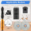 For  X60 Pro Ultra Complete Robot Vacuum Replacement Parts Kit Accessories,for Optimal Cleaning Performance 7