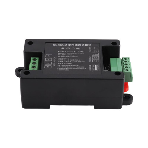 Power  Carrier to RS485 Communication Transparent Transmission Interface Module