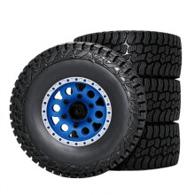 121.5mm RC Short Course Truck Tires Wheels 12-14-17mm Hex Adapters for 1/8 1/10 Slash Arrma Senton HuanQi