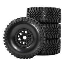 135.8mm 1/7 1/8 Short Course Truck Tire for 12/14/17mm Hex for ARRMA Mojave  UDR MAXX Slash Yikong DF7 FS Black