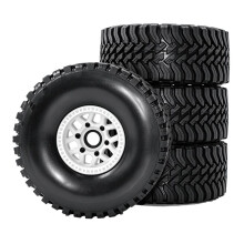 Pneu de Caminhão Short Course 135,8 mm 1/7 1/8 para Hexágono de 12/14/17 mm para ARRMA Mojave para UDR MAXX Slash Yikong DF7 FS Branco