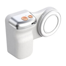 Empuñadura con Obturador de Cámara para Teléfono, Potente Agarre Magnético para Cámara con Luz de Relleno de Doble Color para Videollamadas de B
